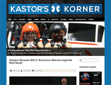 Tablet Screenshot of kastorskorner.com
